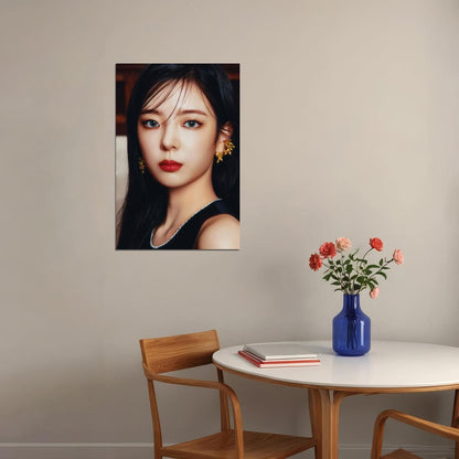 ITZY Lia GOLD Concept Photo Viral K-pop Music Poster Streetwear Aesthetic  Female Korean Idol Fashion Print Trendy Girl Group Wall Art - xonomax