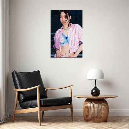 ITZY Ryujin GOLD Concept Photo Viral K-pop Music Poster Streetwear Aesthetic  Female Korean Idol Fashion Print Trendy Girl Group Wall Art - xonomax