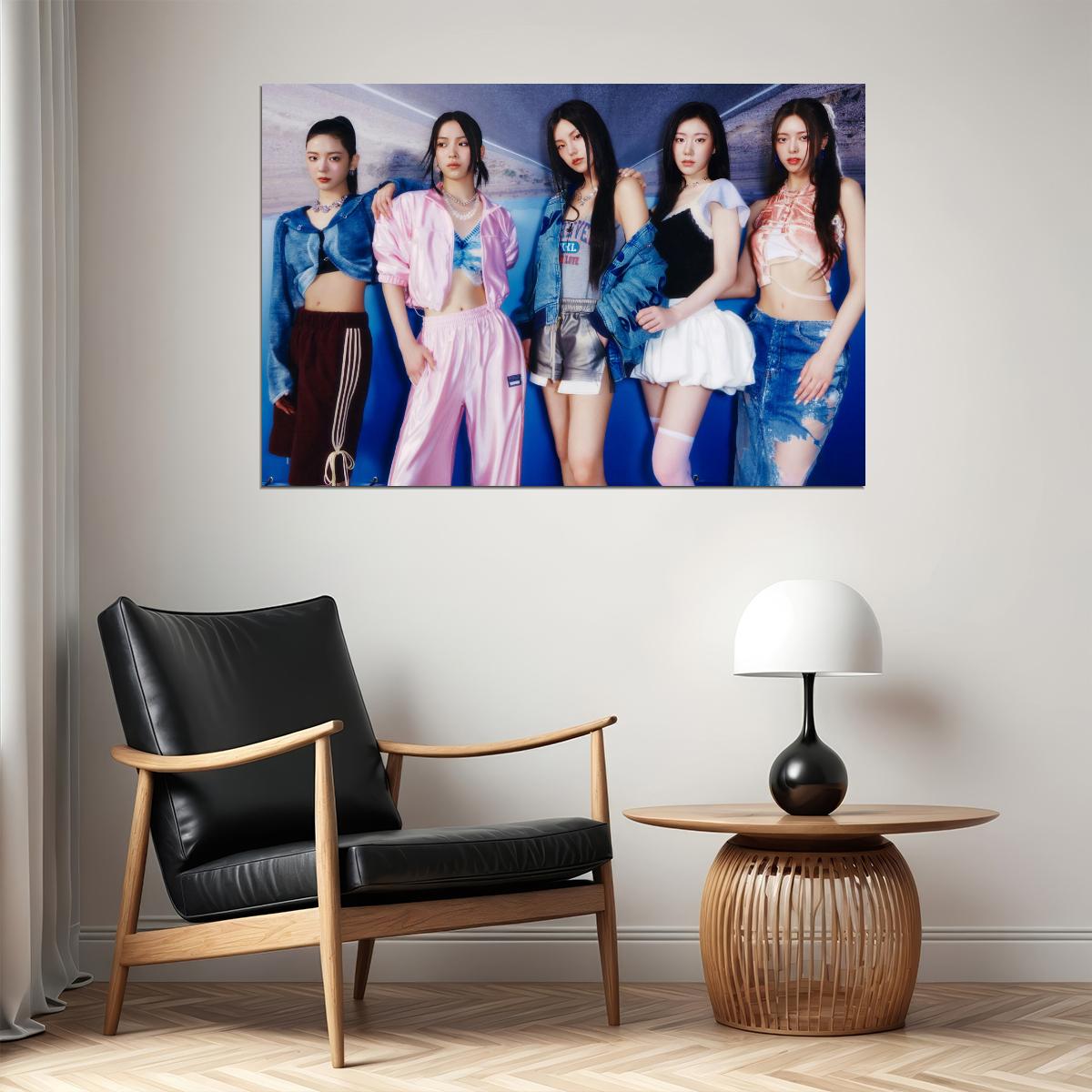 ITZY Yeji Lia Ryujin Chaeryeong Yuna GOLD Concept Photo Viral K-pop Music Poster Streetwear Aesthetic  Female Korean Idol Fashion Print Trendy Girl Group Wall Art - xonomax