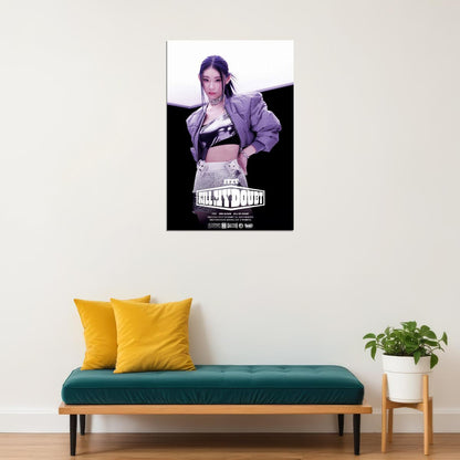 ITZY Chaeryeong KILL MY DOUBT Concept Photo K-pop Music Poster Gym Aesthetic  Female Korean Idol Fashion Print Trendy Girl Group Wall Art - xonomax