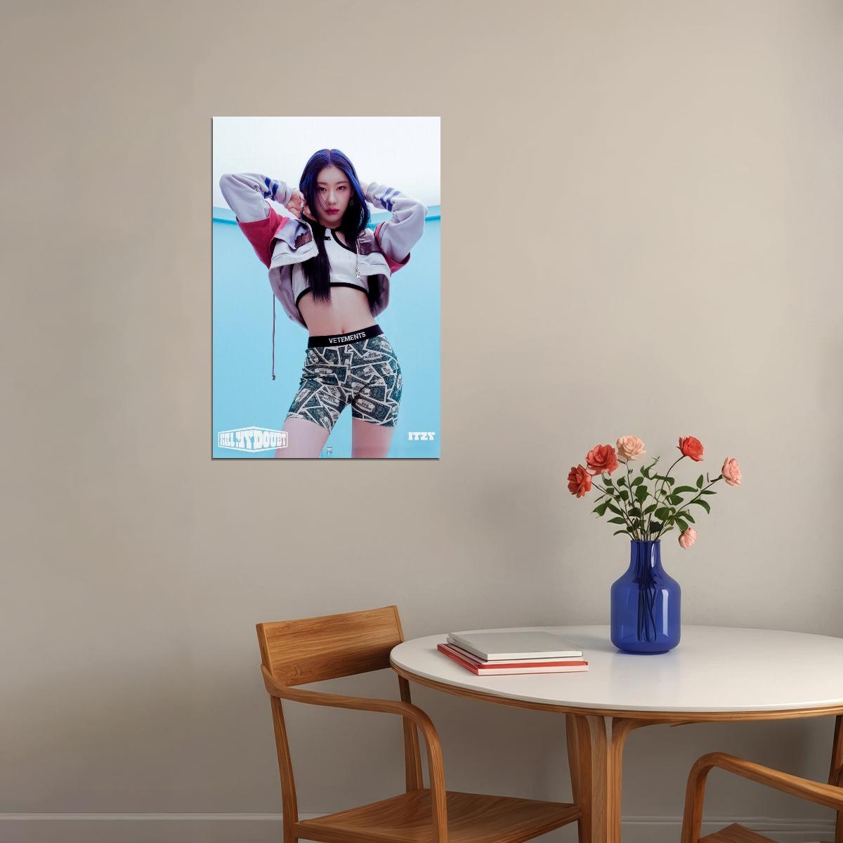 Poster - ITZY Chaeryeong KILL MY DOUBT Concept Photo K-pop Music