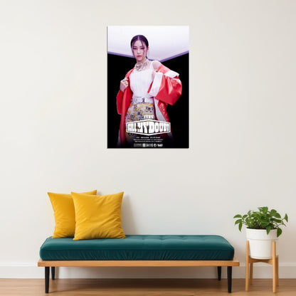 ITZY Ryujin KILL MY DOUBT Concept Photo K-pop Music Poster Gym Aesthetic  Female Korean Idol Fashion Print Trendy Girl Group Wall Art