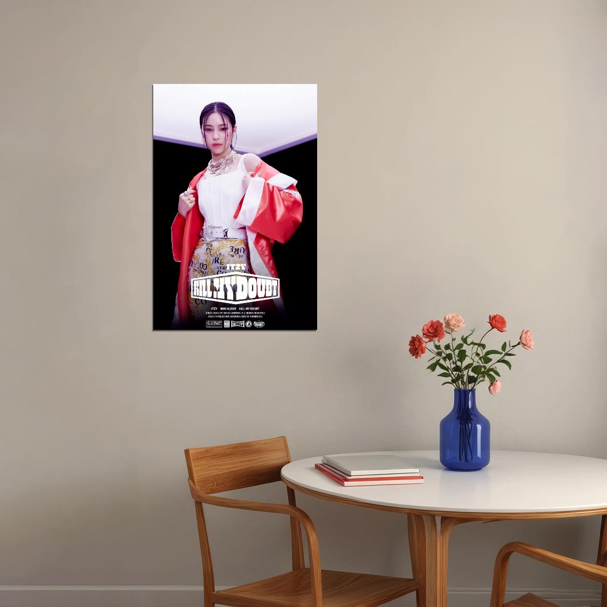 ITZY Ryujin KILL MY DOUBT Concept Photo K-pop Music Poster Gym Aesthetic  Female Korean Idol Fashion Print Trendy Girl Group Wall Art