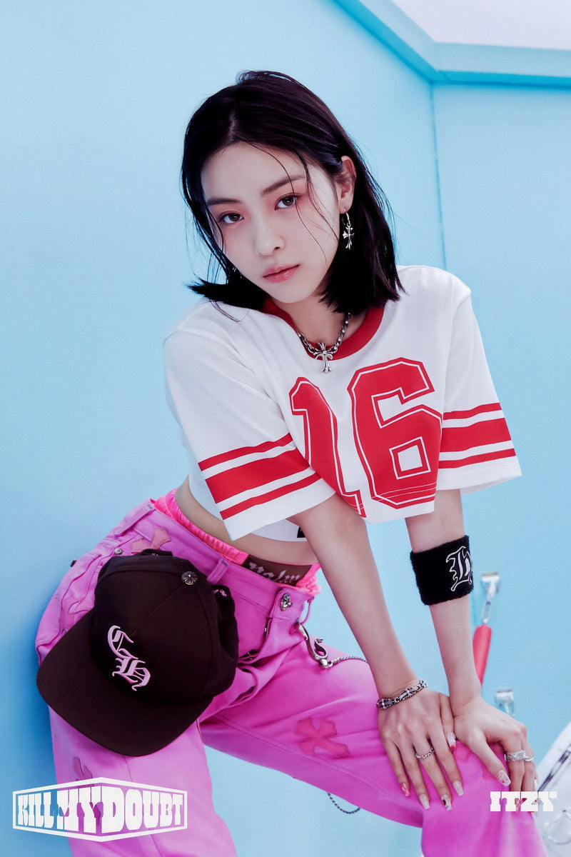 ITZY Ryujin KILL MY DOUBT Concept Photo K-pop Music Poster Gym Aesthetic  Female Korean Idol Fashion Print Trendy Girl Group Wall Art