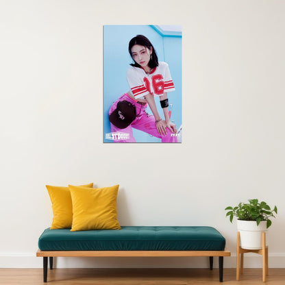 ITZY Ryujin KILL MY DOUBT Concept Photo K-pop Music Poster Gym Aesthetic  Female Korean Idol Fashion Print Trendy Girl Group Wall Art