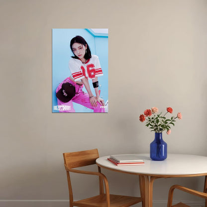 ITZY Ryujin KILL MY DOUBT Concept Photo K-pop Music Poster Gym Aesthetic  Female Korean Idol Fashion Print Trendy Girl Group Wall Art