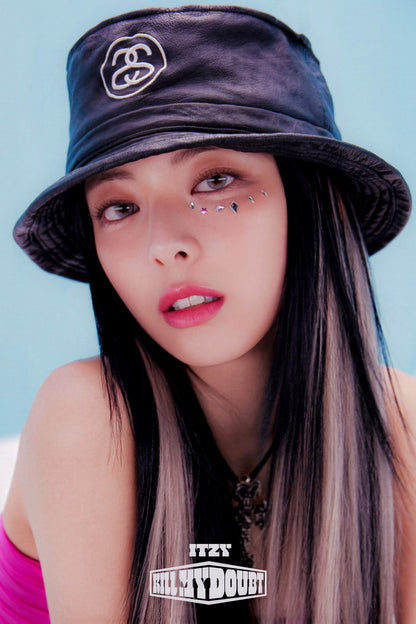 ITZY Yuna KILL MY DOUBT Concept Photo K-pop Music Poster Gym Aesthetic  Female Korean Idol Fashion Print Trendy Girl Group Wall Art - xonomax