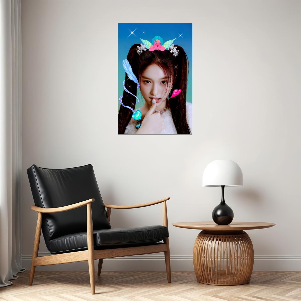 IVE Leeseo LOVE DIVE Album Concept Photo K-pop Music Poster Y2K Dreamy Aesthetic Coquette  Female Korean Idol Fashion Print Trendy Girl Group Wall Art - xonomax