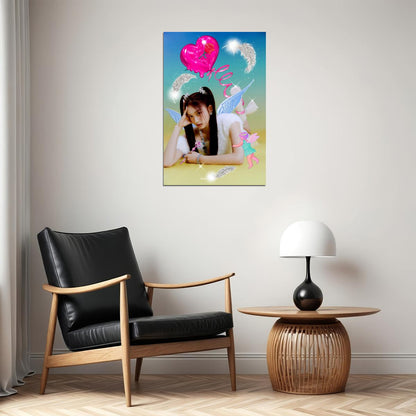 IVE Leeseo LOVE DIVE Album Concept Photo K-pop Music Poster Sailor Moon Aesthetic  Female Korean Idol Coquette Fashion Print Trendy Girl Group Wall Art - xonomax