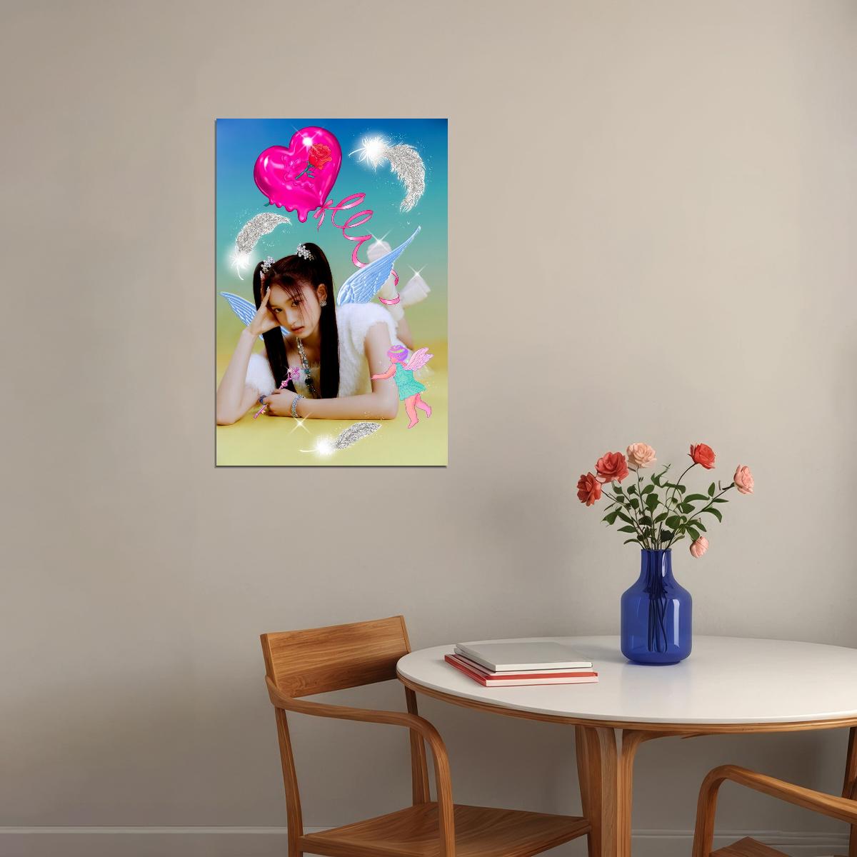 IVE Leeseo LOVE DIVE Album Concept Photo K-pop Music Poster Sailor Moon Aesthetic  Female Korean Idol Coquette Fashion Print Trendy Girl Group Wall Art - xonomax