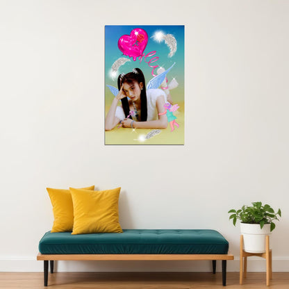 IVE Leeseo LOVE DIVE Album Concept Photo K-pop Music Poster Sailor Moon Aesthetic  Female Korean Idol Coquette Fashion Print Trendy Girl Group Wall Art - xonomax
