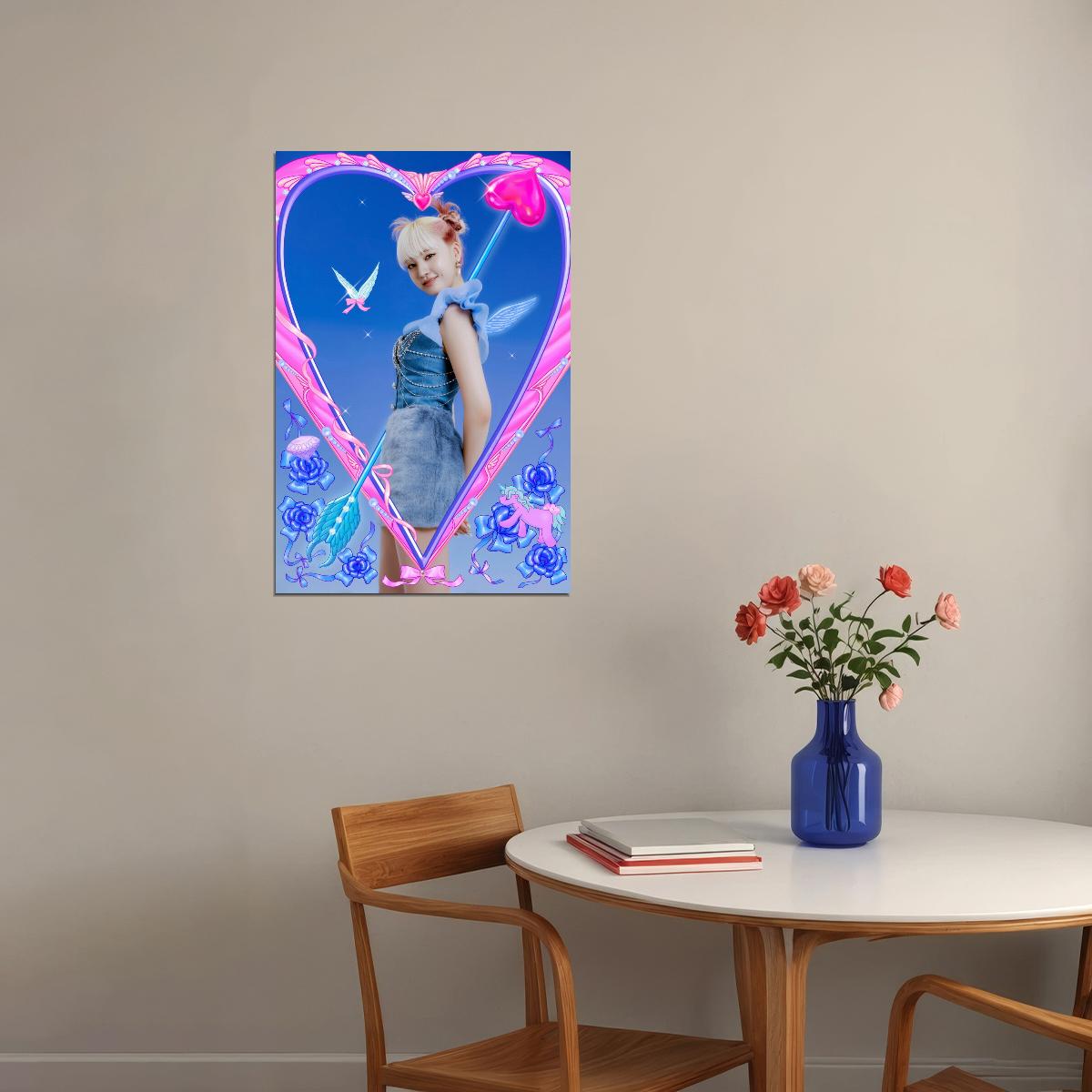 IVE Liz LOVE DIVE Album Concept Photo K-pop Music Poster Fairycore Aesthetic  Whimsical Female Korean Idol Fashion Print Trendy Girl Group Wall Art - xonomax