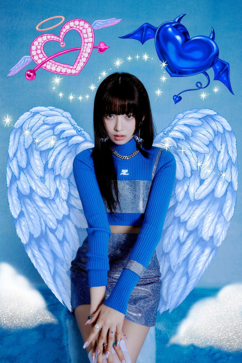 IVE Rei LOVE DIVE Album Concept Photo K-pop Music Poster Magical Aesthetic  Soft Glam Female Korean Idol Fashion Print Trendy Girl Group Wall Art - xonomax