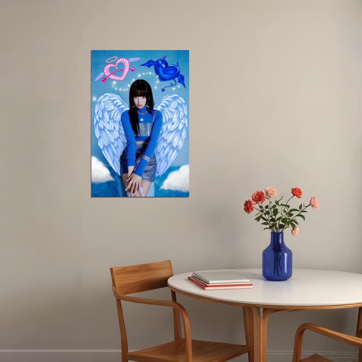 IVE Rei LOVE DIVE Album Concept Photo K-pop Music Poster Magical Aesthetic  Soft Glam Female Korean Idol Fashion Print Trendy Girl Group Wall Art - xonomax