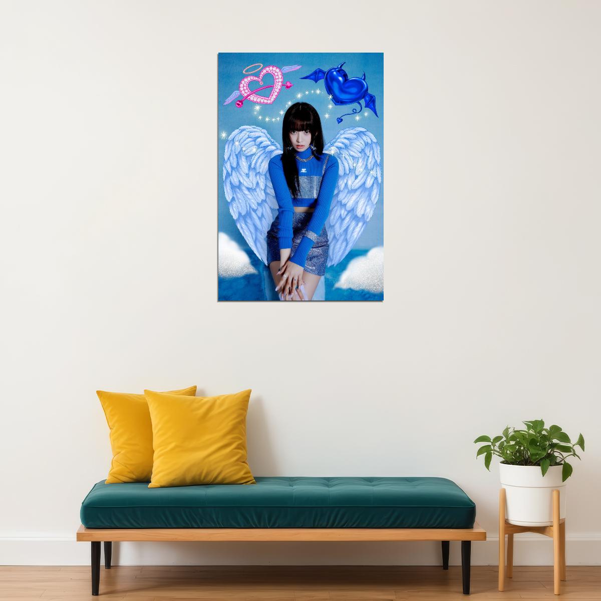 IVE Rei LOVE DIVE Album Concept Photo K-pop Music Poster Magical Aesthetic  Soft Glam Female Korean Idol Fashion Print Trendy Girl Group Wall Art - xonomax