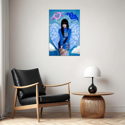 IVE Rei LOVE DIVE Album Concept Photo K-pop Music Poster Magical Aesthetic  Soft Glam Female Korean Idol Fashion Print Trendy Girl Group Wall Art - xonomax