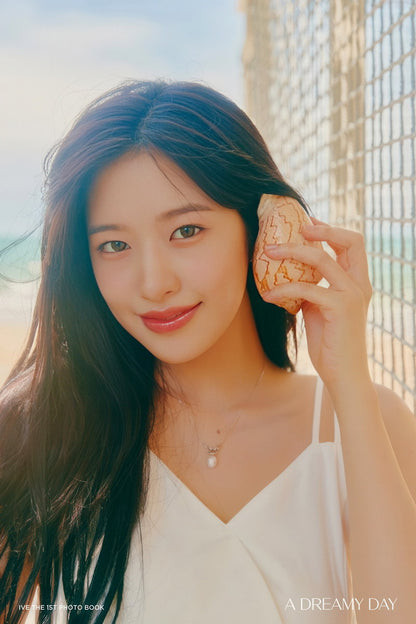 IVE ANYUJIN Photo Book Dreamy Day Concept K-pop Music Poster Summer Aesthetic Beach  Female Korean Idol Fashion Print Trendy Girl Group Wall Art - xonomax