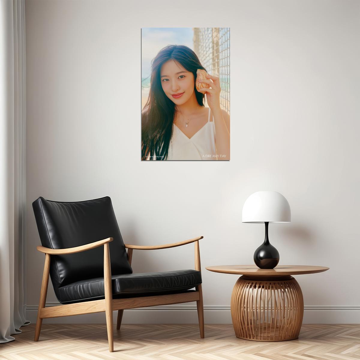IVE ANYUJIN Photo Book Dreamy Day Concept K-pop Music Poster Summer Aesthetic Beach  Female Korean Idol Fashion Print Trendy Girl Group Wall Art - xonomax