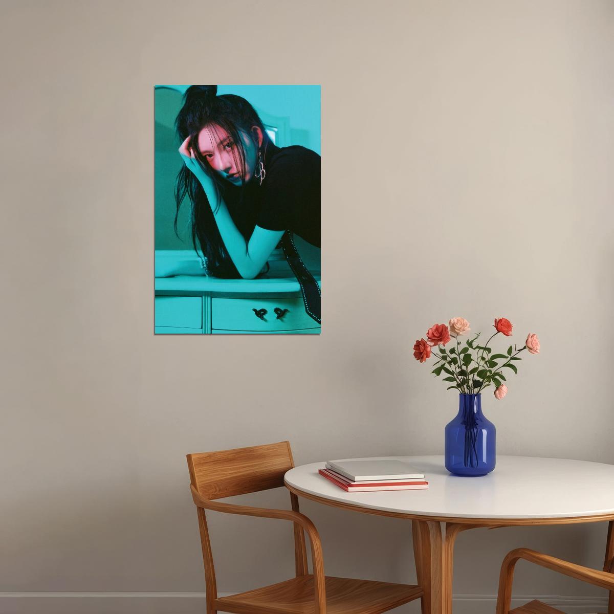 IVE GAEUL Either Way Concept Photo K-pop Music Poster Soft Grunge Aesthetic  Female Korean Idol Fashion Print Trendy Girl Group Wall Art - xonomax