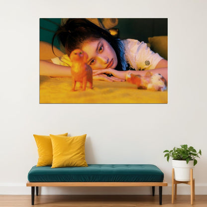 IVE LEESEO Either Way Concept Photo K-pop Music Poster Soft Grunge Aesthetic  Female Korean Idol Fashion Print Trendy Girl Group Wall Art - xonomax