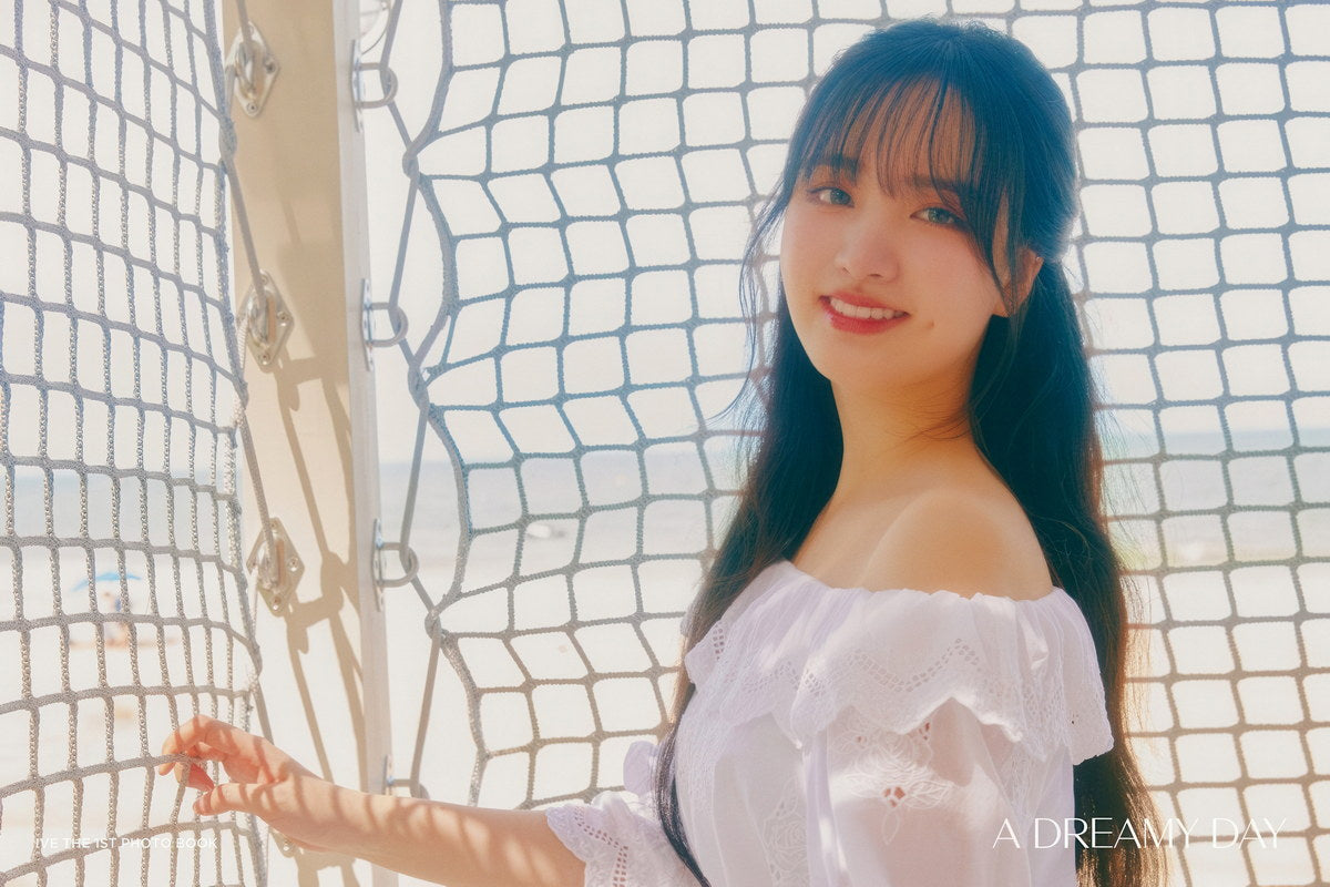 IVE LIZ Photo Book Dreamy Day Concept K-pop Music Poster Summer Aesthetic Beach  Female Korean Idol Fashion Print Trendy Girl Group Wall Art - xonomax