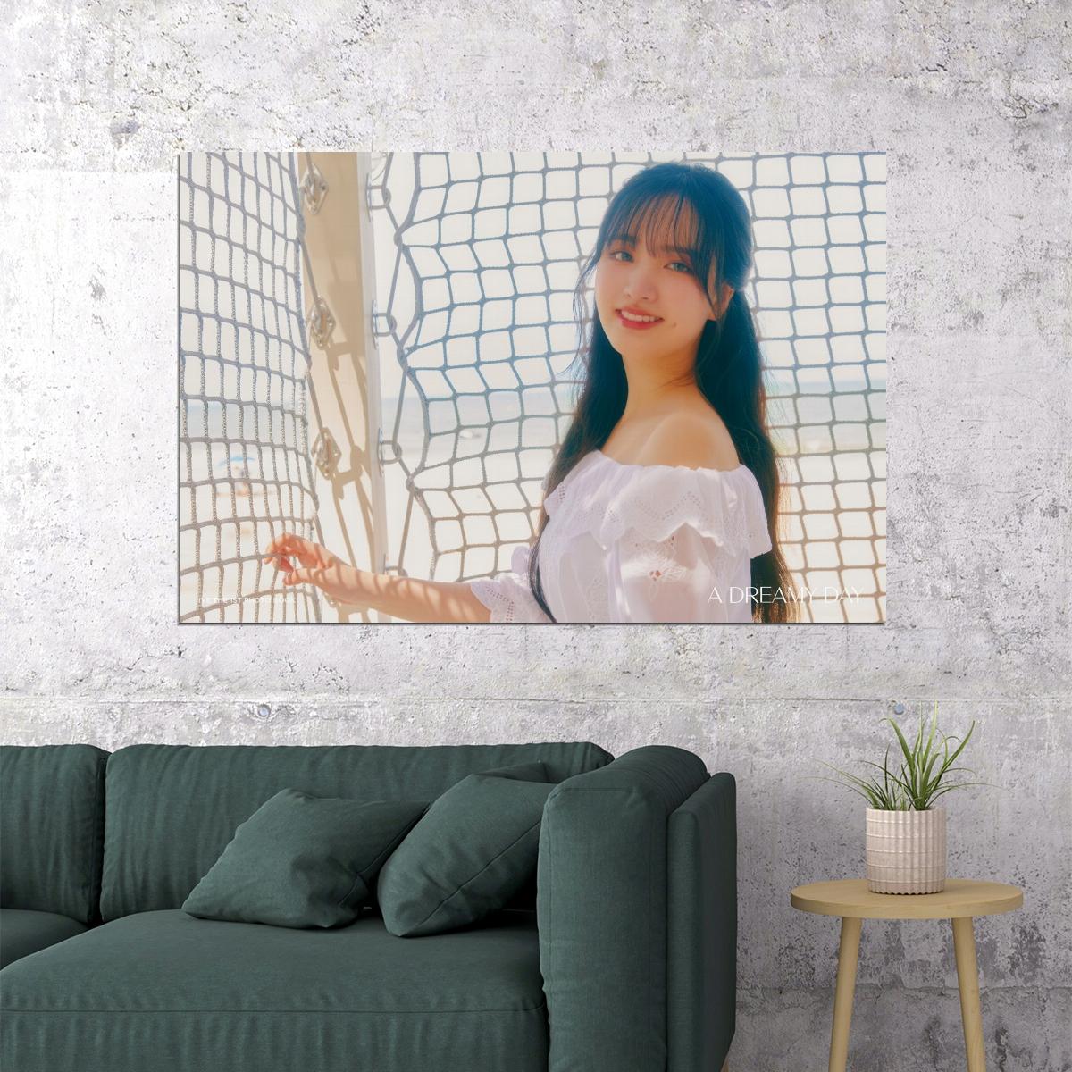 IVE LIZ Photo Book Dreamy Day Concept K-pop Music Poster Summer Aesthetic Beach  Female Korean Idol Fashion Print Trendy Girl Group Wall Art - xonomax