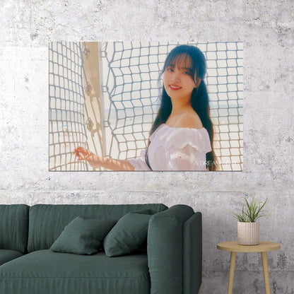 IVE LIZ Photo Book Dreamy Day Concept K-pop Music Poster Summer Aesthetic Beach  Female Korean Idol Fashion Print Trendy Girl Group Wall Art - xonomax