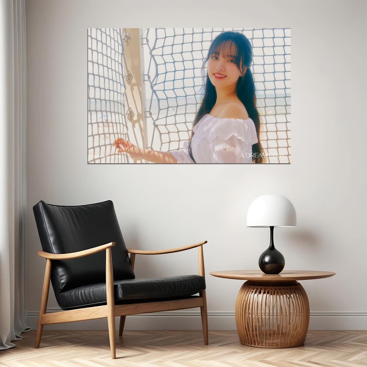 IVE LIZ Photo Book Dreamy Day Concept K-pop Music Poster Summer Aesthetic Beach  Female Korean Idol Fashion Print Trendy Girl Group Wall Art - xonomax