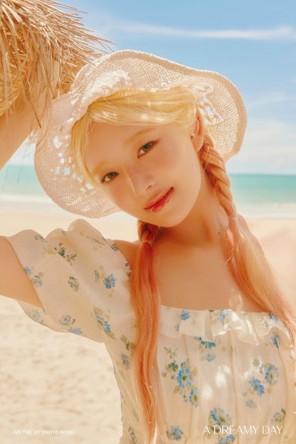 IVE REI Photo Book Dreamy Day Concept K-pop Music Poster Summer Aesthetic Beach  Female Korean Idol Fashion Print Trendy Girl Group Wall Art - xonomax