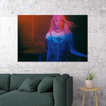 IVE WONYOUNG Either Way Concept Photo K-pop Music Poster Soft Grunge Aesthetic  Female Korean Idol Fashion Print Trendy Girl Group Wall Art - xonomax