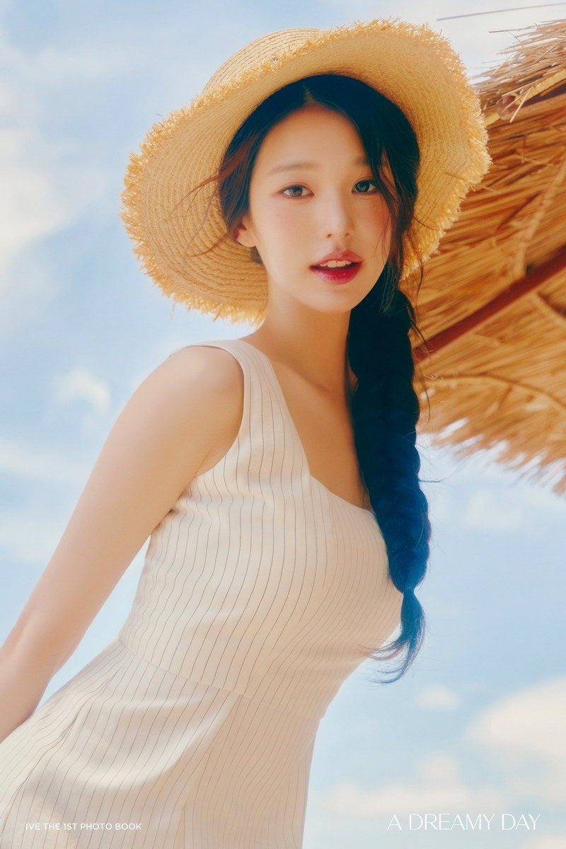 IVE WONYOUNG Photo Book Dreamy Day Concept K-pop Music Poster Summer Aesthetic Beach  Female Korean Idol Fashion Print Trendy Girl Group Wall Art - xonomax
