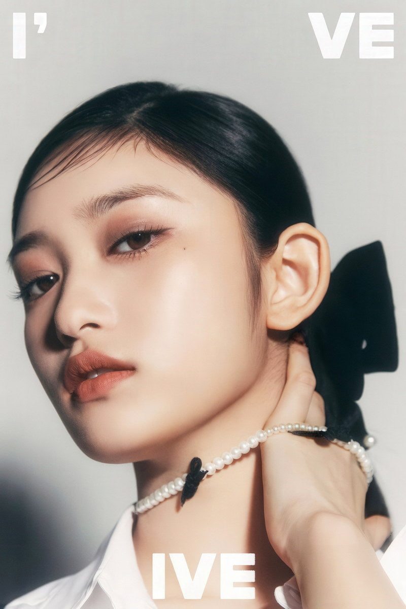IVE Leeseo I've IVE Album Concept Photo K-pop Music Poster Girl Crush Aesthetic Monochrome  Female Korean Idol Fashion Print Trendy Girl Group Wall Art - xonomax