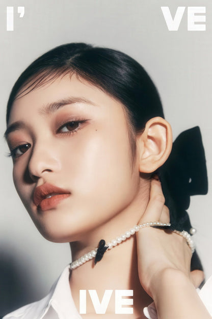IVE Leeseo I've IVE Album Concept Photo K-pop Music Poster Girl Crush Aesthetic Monochrome  Female Korean Idol Fashion Print Trendy Girl Group Wall Art - xonomax