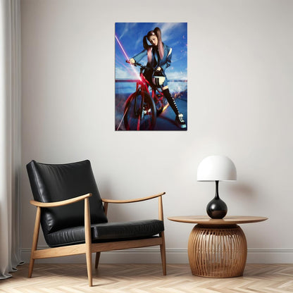 IVE Rei Baddie Concept Photo K-pop Music Poster Gamer Aesthetic  Female Korean Idol Retro Fashion Print Trendy Girl Group Wall Art - xonomax