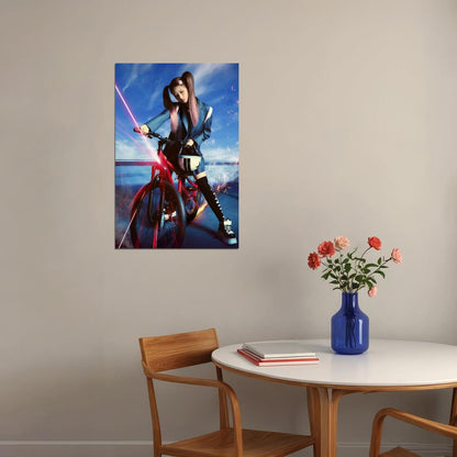 IVE Rei Baddie Concept Photo K-pop Music Poster Gamer Aesthetic  Female Korean Idol Retro Fashion Print Trendy Girl Group Wall Art - xonomax