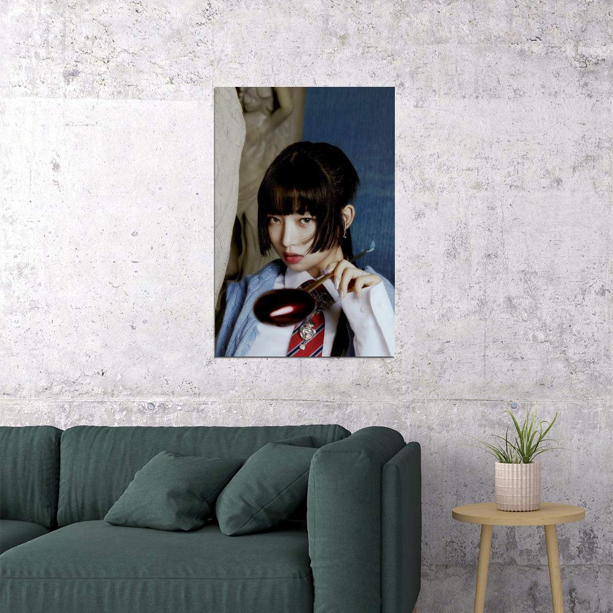 IVE Rei LOVE DIVE Album Concept Photo Music Poster K-Pop  Aesthetic K-pop Female Girl Group Korean Fashion Idol Wall Art Print