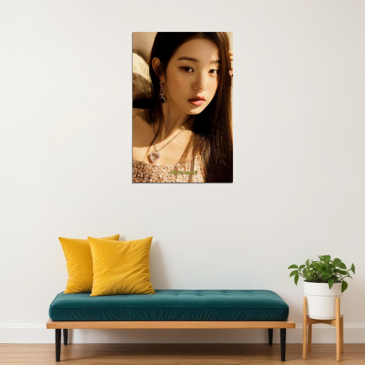 IVE Wonyoung LOVE DIVE Album Concept Photo Music Poster K-Pop  Aesthetic K-pop Female Girl Group Korean Fashion Idol Wall Art Print