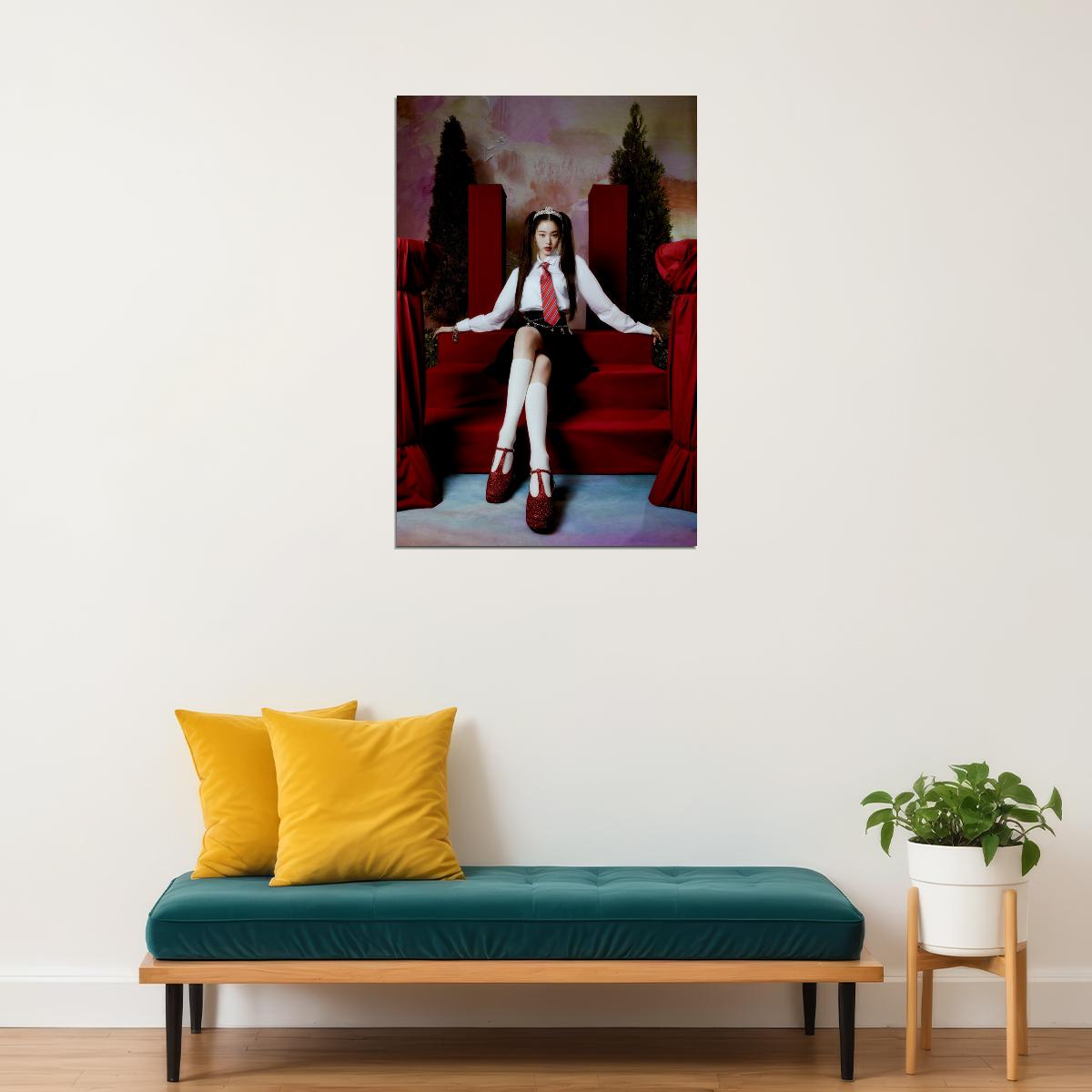 IVE Wonyoung LOVE DIVE Album Concept Photo Music Poster K-Pop  Aesthetic K-pop Female Girl Group Korean Fashion Idol Wall Art Print