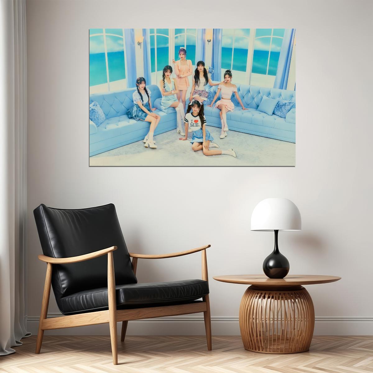 IVE Gaeul Yujin Rei Wonyoung Liz Leeseo ALIVE Concept Photo Music Poster K-Pop  Cute Aesthetic K-pop Female Girl Group Korean Fashion Idol Wall Art Print