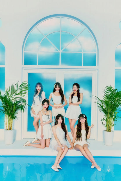IVE Gaeul Yujin Rei Wonyoung Liz Leeseo ALIVE Concept Photo Music Poster K-Pop  Cute Aesthetic K-pop Female Girl Group Korean Fashion Idol Wall Art Print - xonomax