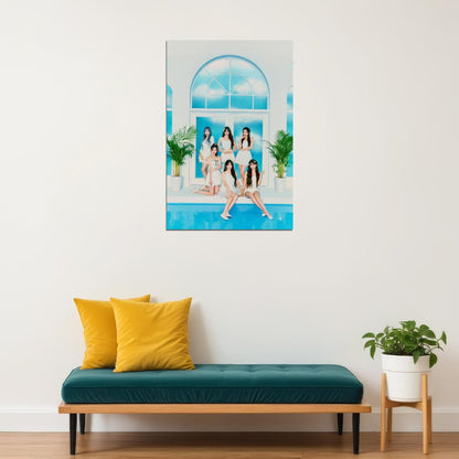 IVE Gaeul Yujin Rei Wonyoung Liz Leeseo ALIVE Concept Photo Music Poster K-Pop  Cute Aesthetic K-pop Female Girl Group Korean Fashion Idol Wall Art Print - xonomax