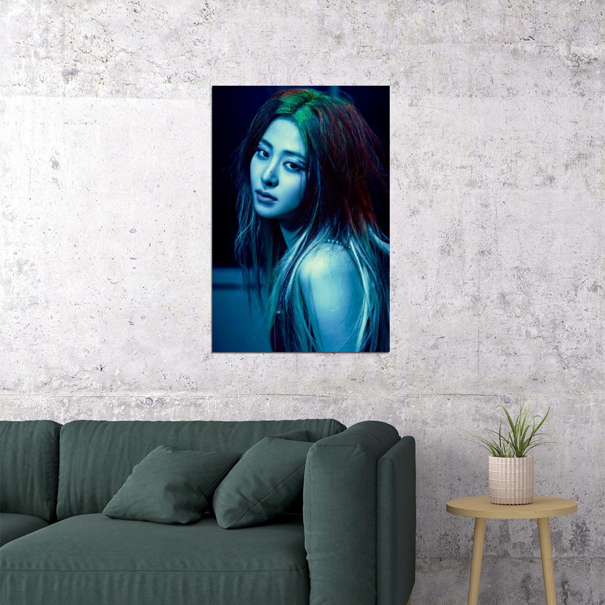 Poster - LE SSERAFIM Huh Yunjin CRAZY Album Concept Photo Music