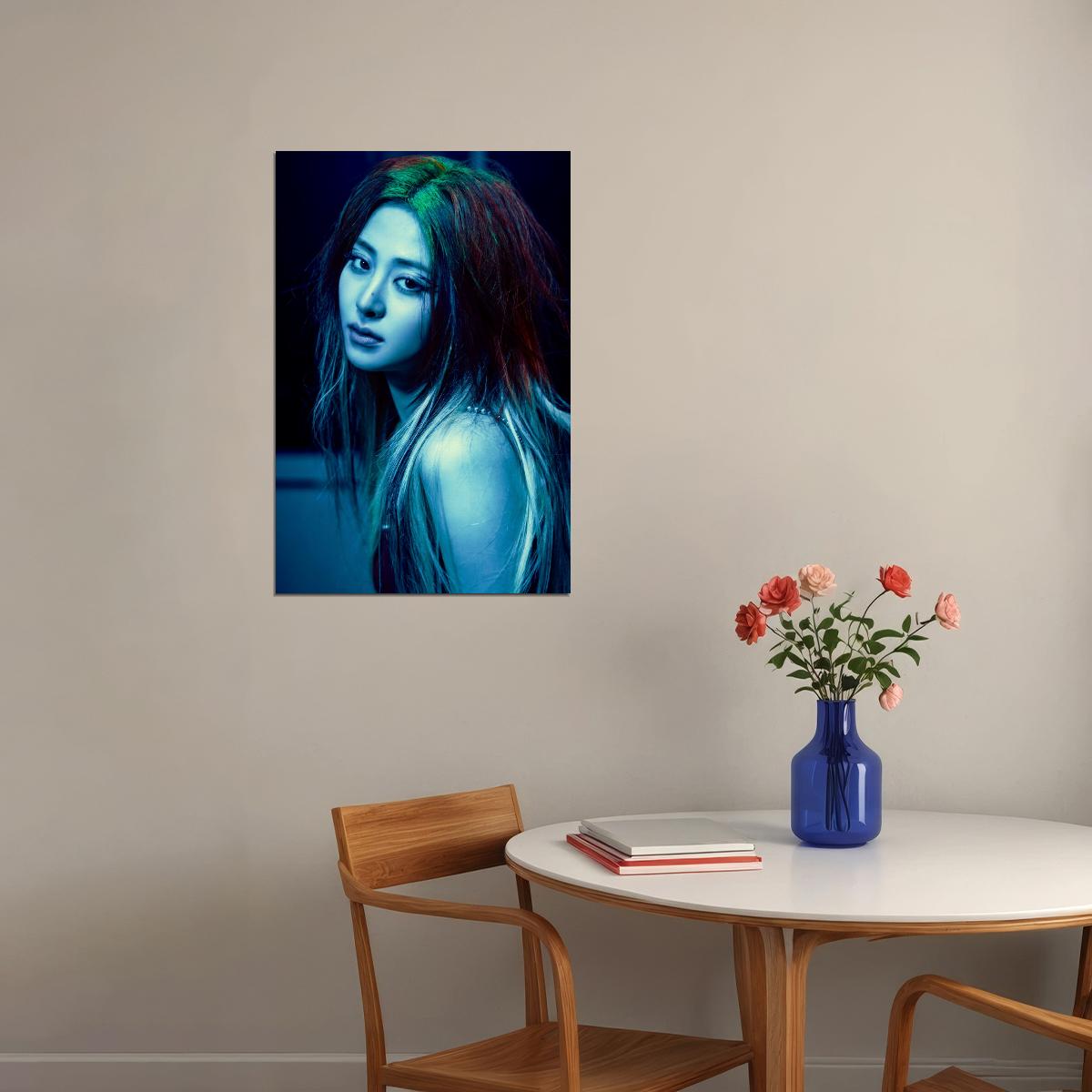 Poster - LE SSERAFIM Huh Yunjin CRAZY Album Concept Photo Music