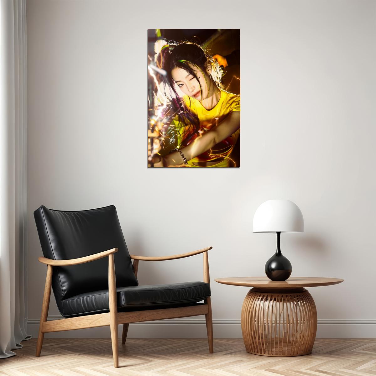 Poster - LE SSERAFIM Kazuha CRAZY Album Concept Photo Music Poster