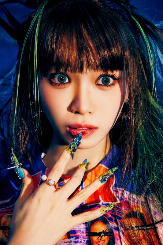 LE SSERAFIM Kim Chaewon CRAZY Album Concept Photo Music Poster K-Pop  Aesthetic K-pop Female Girl Group Korean Fashion Idol Wall Art Print