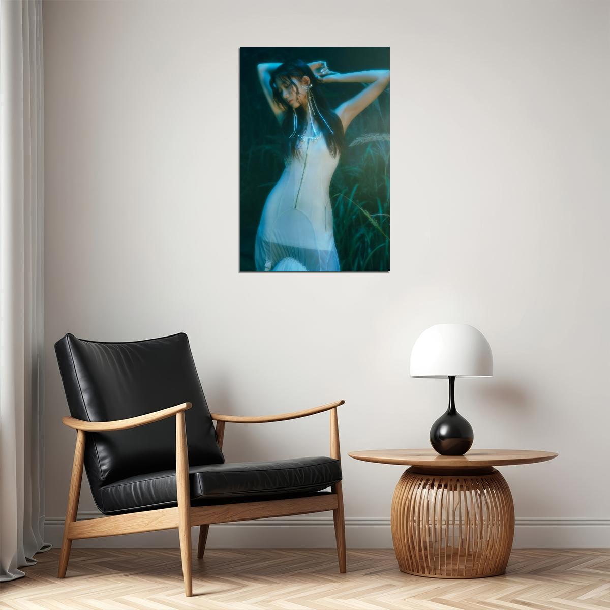 LE SSERAFIM Kazuha EASY Concept Photo K-pop Music Poster Coquette Aesthetic  Female Korean Idol Balletcore Fashion Print Trendy Girl Group Wall Art - xonomax