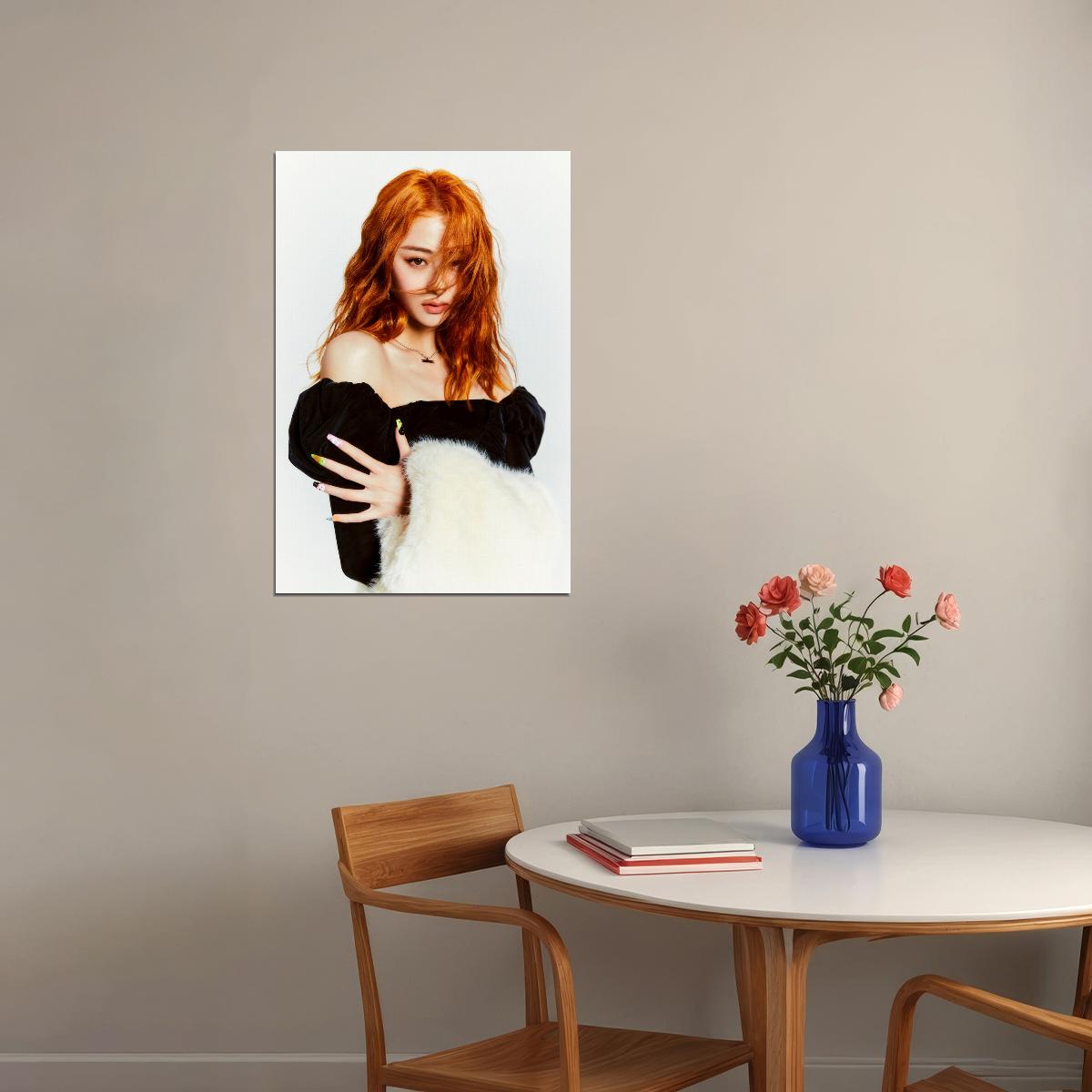 Poster - LE SSERAFIM Yunjin EASY Concept Photo Compact Music