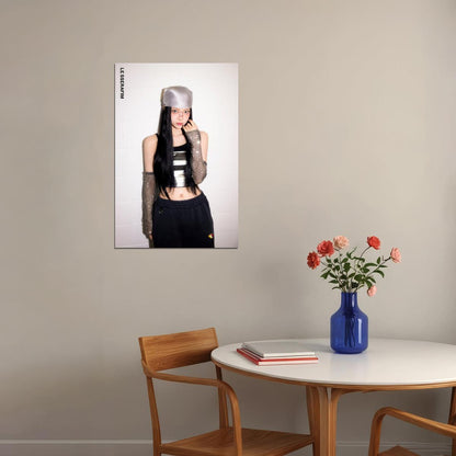 LE SSERAFIM Hong Eunchae CRAZY Album Concept Photo Music Poster K-Pop  Aesthetic K-pop Female Girl Group Korean Fashion Idol Wall Art Print