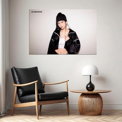 LE SSERAFIM Kazuha CRAZY Album Concept Photo Music Poster K-Pop  Aesthetic K-pop Female Girl Group Korean Fashion Idol Wall Art Print