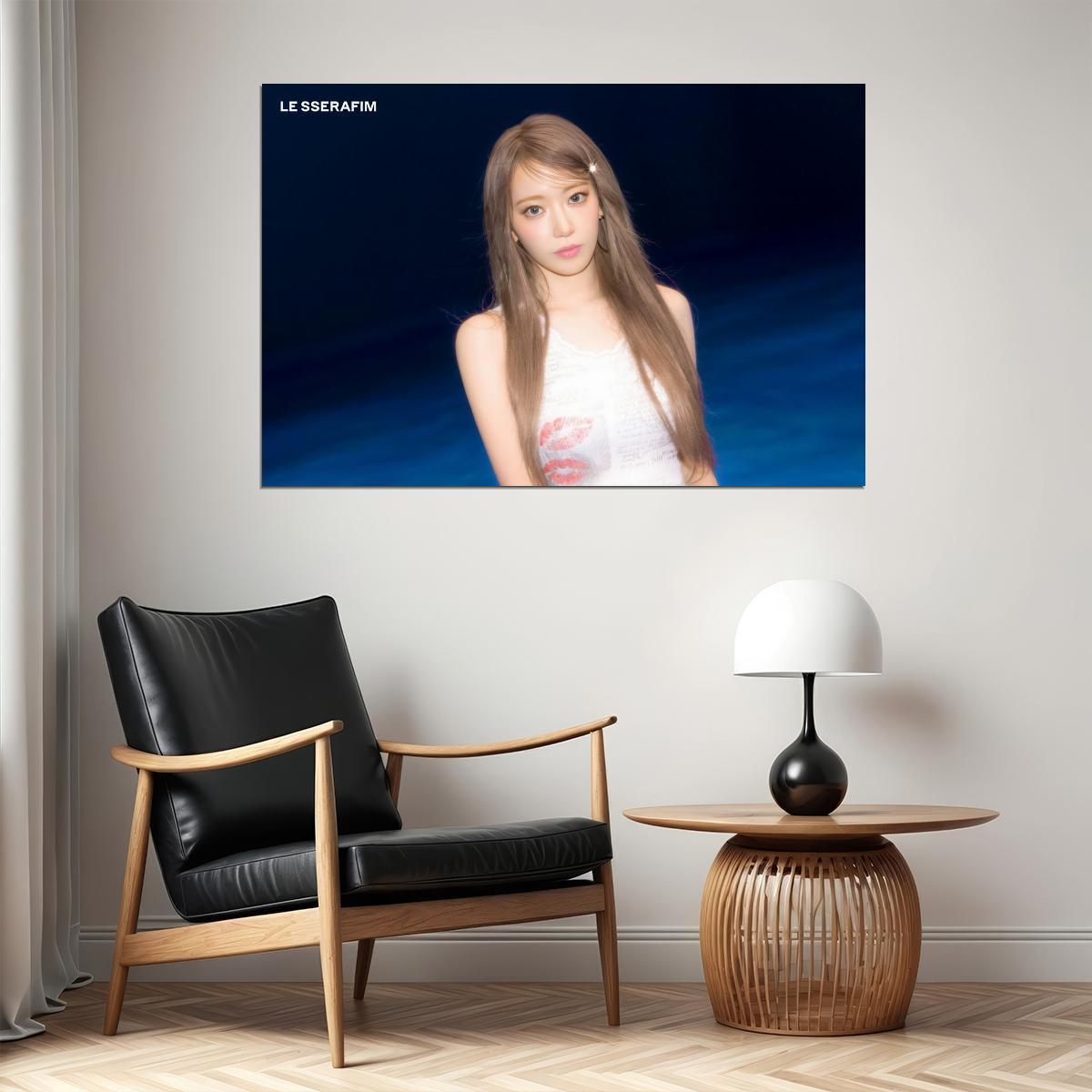 Poster - LE SSERAFIM Sakura CRAZY Album Concept Photo Music Poster